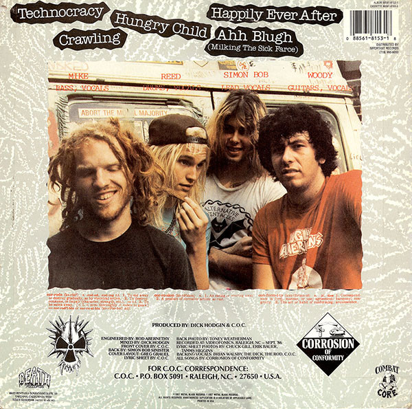 KSDT Interview with Corrosion of Conformity (C.O.C.) 1987-08-28